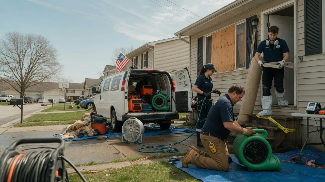 Water Damage Restoration in Paxtonville, PA near me